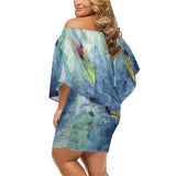dress with surfing print by Scott Kish