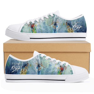 Scott Kish women's surfing canvas shoes - low top