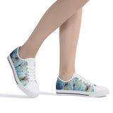 surfing canvas shoes for women - low top