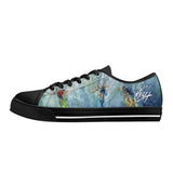 women's surfing canvas shoes in black by Scott Kish