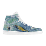 women's skateboarding shoes with surfing design