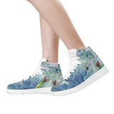Scott Kish skateboarding shoes for women with surfing design