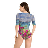 Women's Caribbean Long Sleeve One Piece Swimsuit