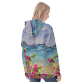 hoodie with tropical print by Scott Kish