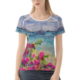 ladies tropical shirt by Scott Kish