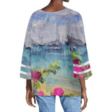 tropical blouse by Scott Kish - back