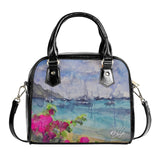Caribbean Ocean Sailboats purse