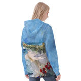 women's Caribbean hoodie by Scott Kish