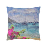 sailing design pillow by Scott Kish