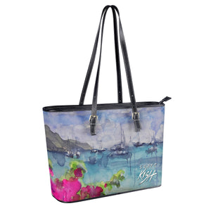 sailboat tote bag