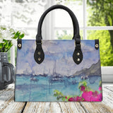 purse by Scott Kish with sailboats