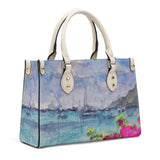 handbag with sailboats by Scott Kish