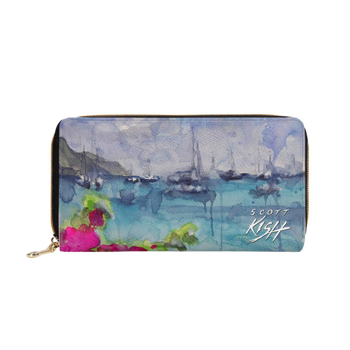 caribbean clutch wallet