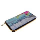 caribbean ocean clutch wallet