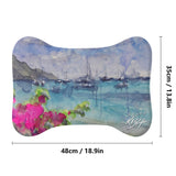 sailing dog mat