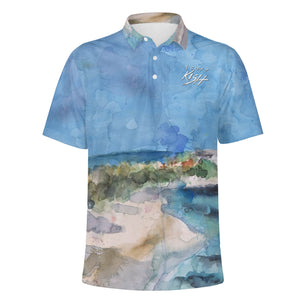 Caribbean polo shirt by Scott Kish