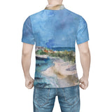 beach polo shirt