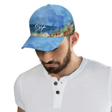 Caribbean baseball hat on a man