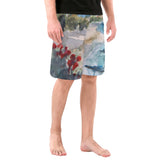 Men's Caribbean Board Shorts - Anguilla Painting