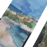 crew socks with Caribbean design