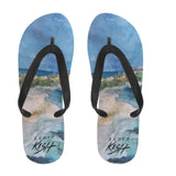 Caribbean flip flops for women by Scott Kish