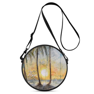 Sunset Round Satchel Bag