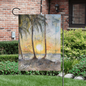 Small Sunset Garden Flag