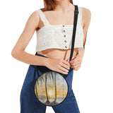 Sunset Round Satchel Bag