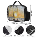 Leather Sunset Lunch Bag