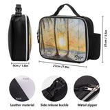 Leather Sunset Lunch Bag