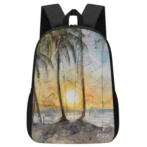 17-Inch Laptop Sunset Backpack