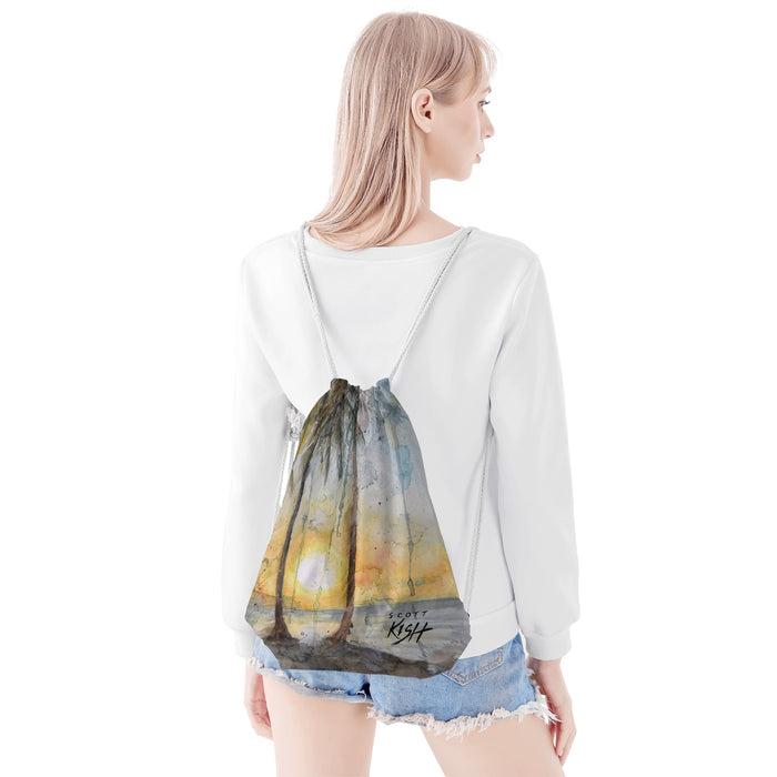 Sunset Drawstring Bag