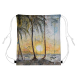 Sunset Drawstring Bag