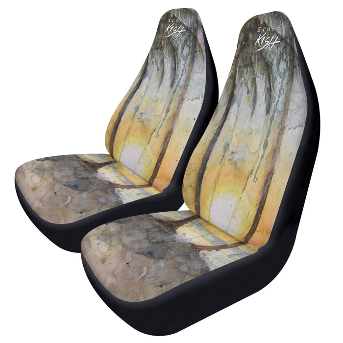 Sunset Front Car Seat Covers