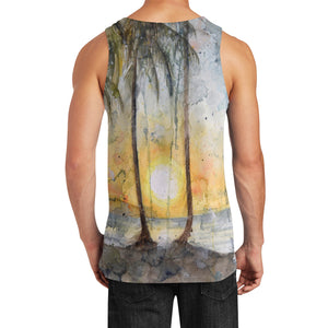 Men's Sunset Tank Top