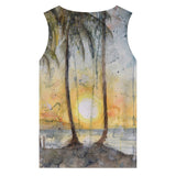 Men's Sunset Tank Top