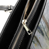 Leather Sunset Tote Bag Purse