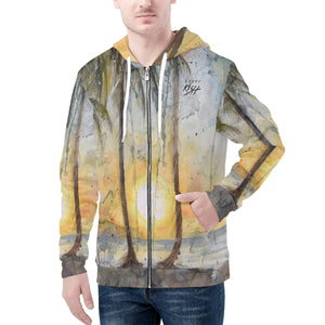 Men's Sunset Zip Hoodie