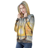 Women's Sunset Zip Hoodie