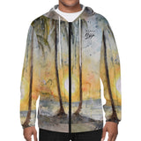 Men's Lightweight Tropical Zip Hoodie