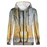 Women's Lightweight Sunset Zip Hoodie
