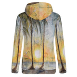 Women's Lightweight Sunset Zip Hoodie