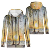 Women's Lightweight Sunset Zip Hoodie