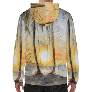 Men's Lightweight Tropical Zip Hoodie