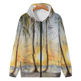 Women's Lightweight Sunset Zip Hoodie