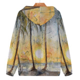 Women's Lightweight Sunset Zip Hoodie