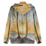 Men's Lightweight Tropical Zip Hoodie