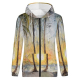 Women's Lightweight Sunset Zip Hoodie