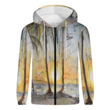 Men's Lightweight Tropical Zip Hoodie