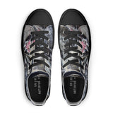 Men's Shark Low Top Canvas Shoes